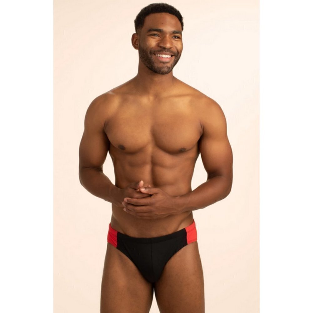 MR TURK Gold Coast Swim Brief ~ Black NWOT